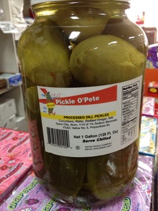 Pickle O' Pete Dill Pickles Gallon